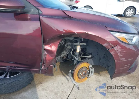 2020 Nissan Sentra Sv Xtronic Cvt z USA, uszkodzony, nr VIN 3N1AB8CV9LY205530